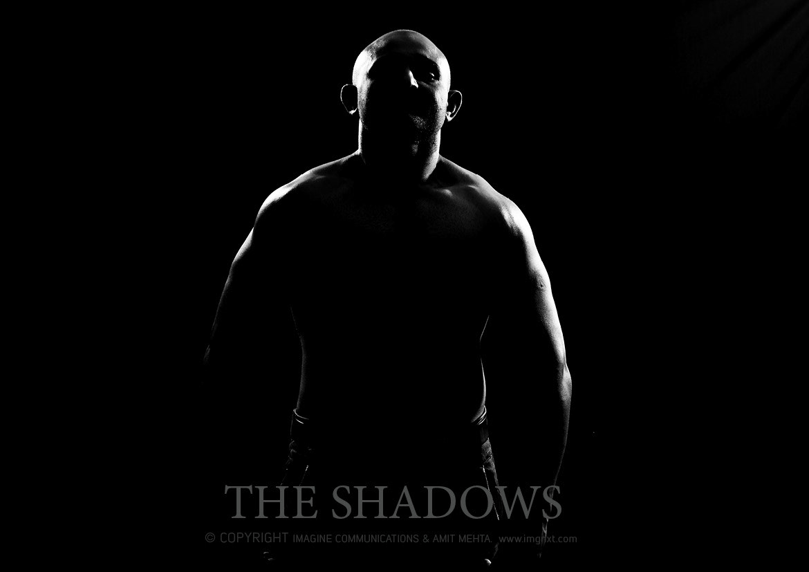 Shadows man body