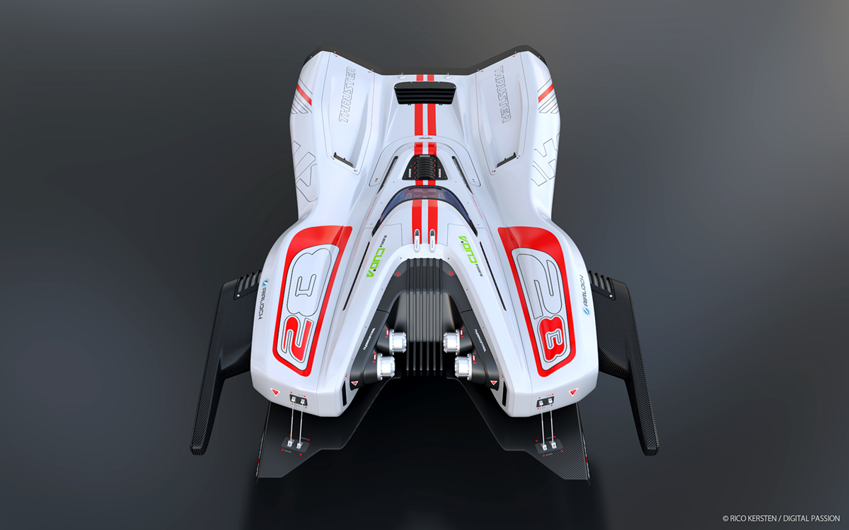 concept art 3ds max V-Ray RT Transport Vehicle 3D V-ray