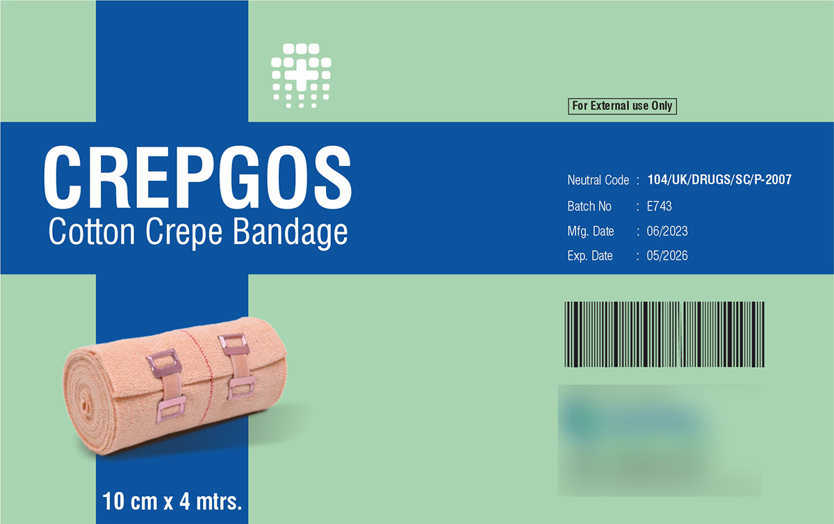 bandage Packaging Graphic Designer brand identity