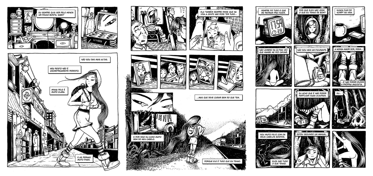 aokigahara black ink comics japan quadrinhos suicide hq