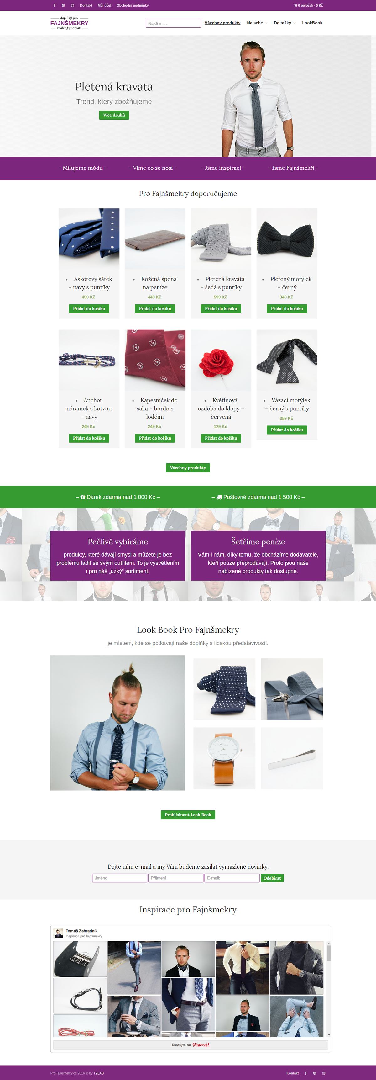 e-shop Woocommerce wordpress profajnsmekry