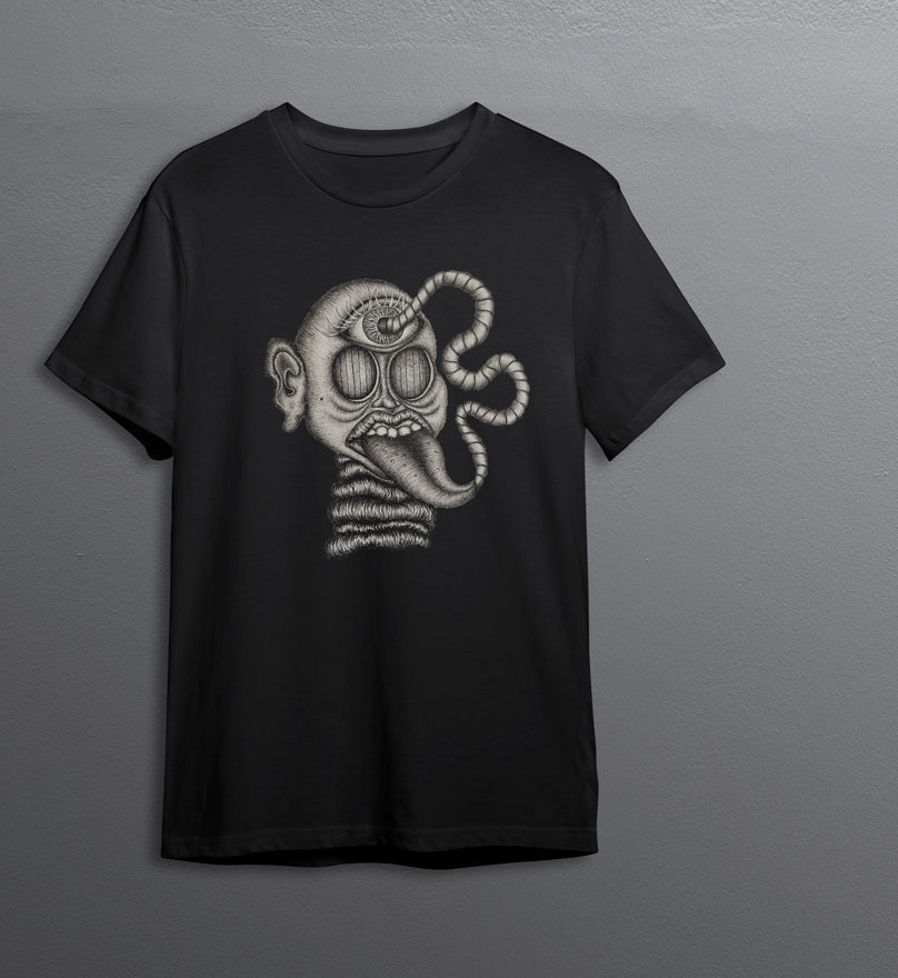 t-shirt Tshirt Design Clothing streetwear Urban black and white Drawing  T-Shirt Design graphic tee apparel graphics