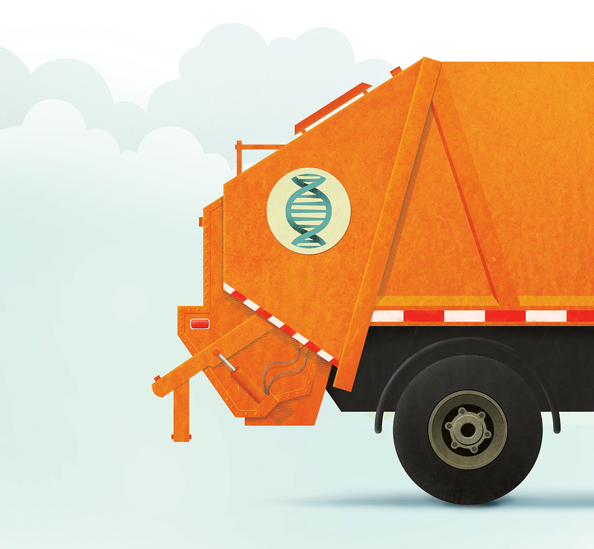 DNA garbage Truck junk science garbage truck junk DNA