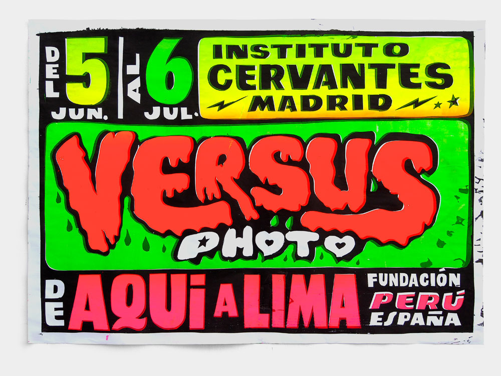 instituto cervantes Fundación Peru España de aquí a lima IS Creative Studio chicha posters fluor neon cumbia Chicha posters peru