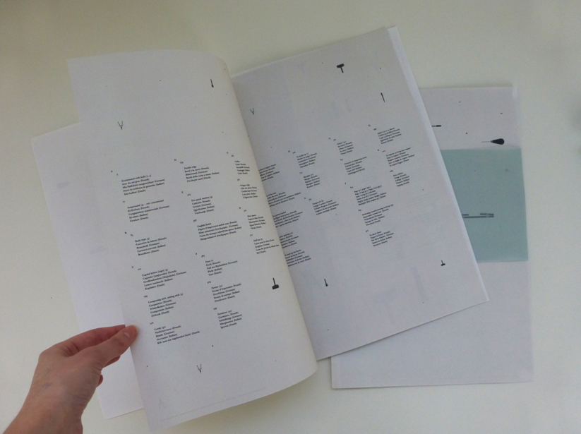 publication design Limited colour Exhibition Publication Typographic Layout