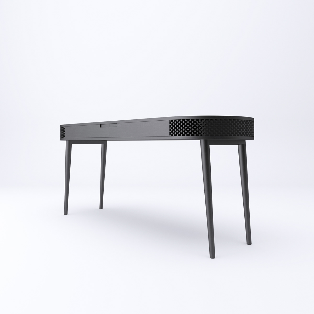furniture industrial product product design  3ds max desk table visualization vray wood