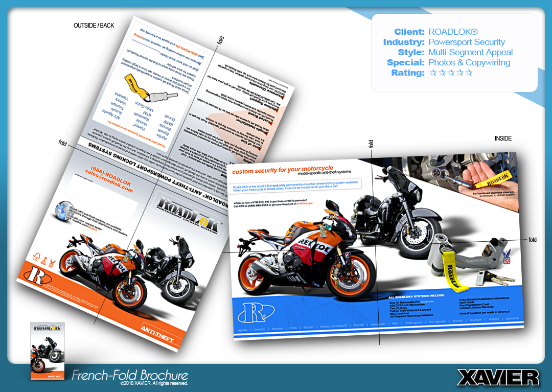 roadlok xavier motorcycle security Startup
