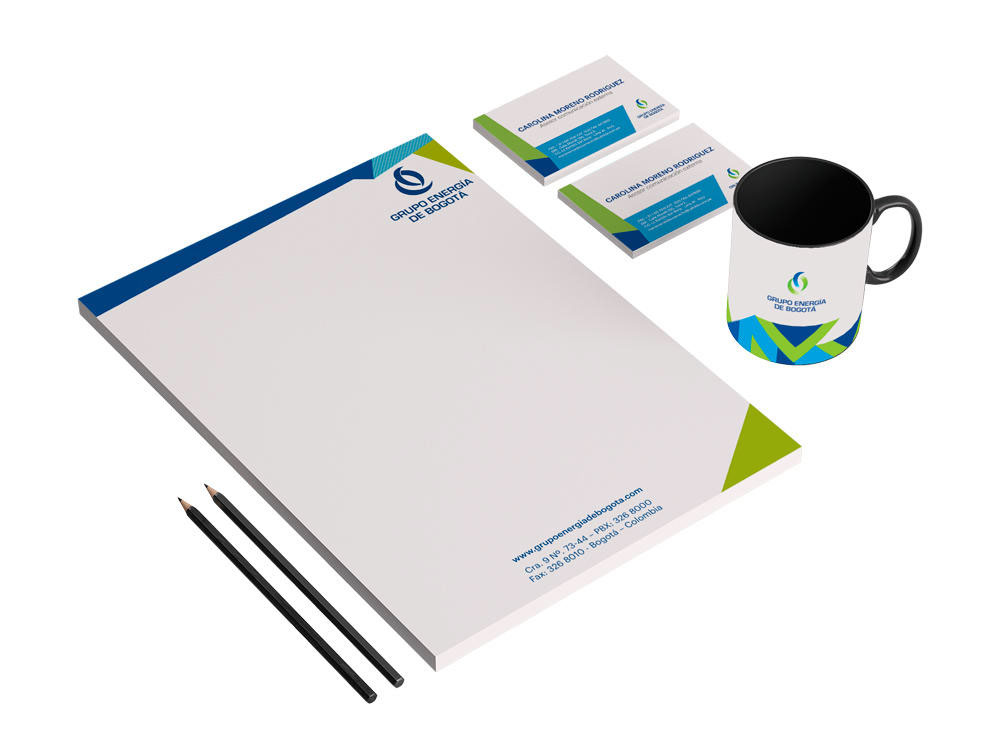 marca diseño logo editorial identidad energia brochure manual