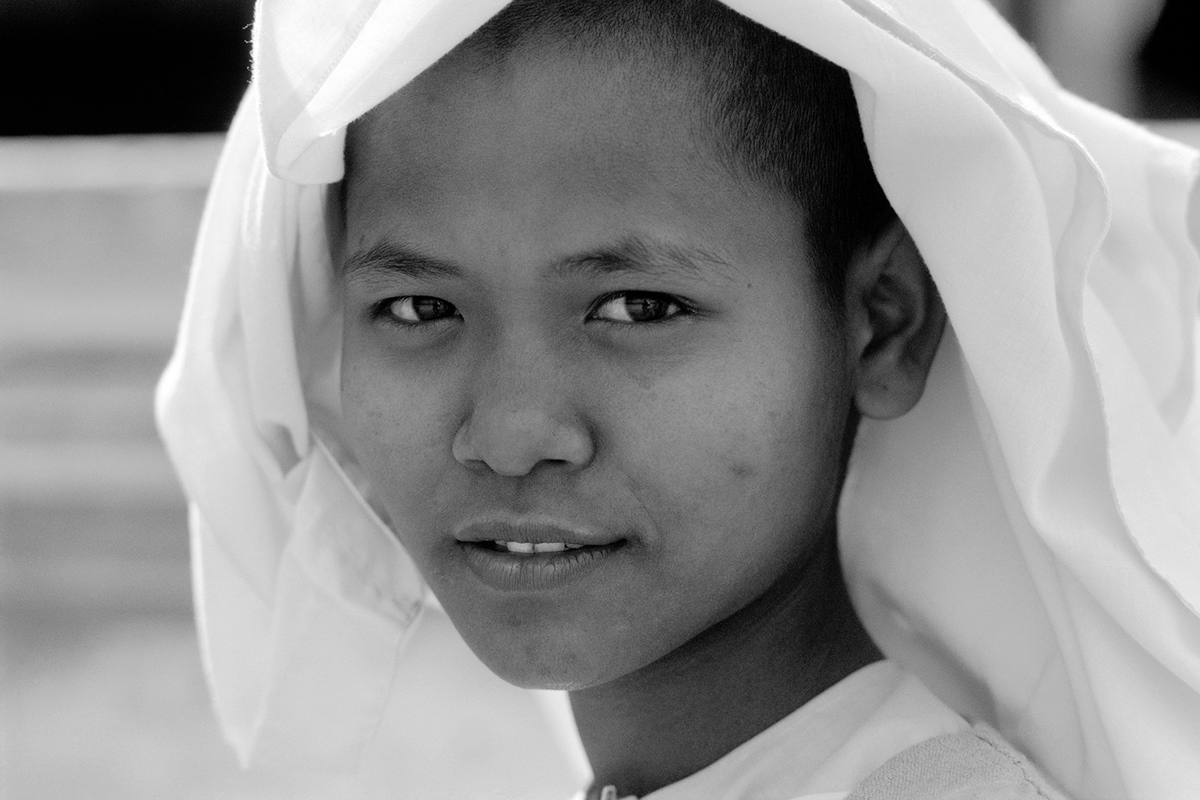 birmanie myanmar bouddhisme portraits Photographie