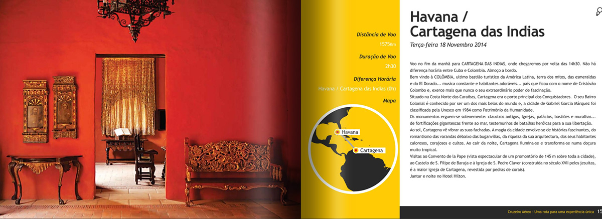 BionVision sonhando Volta ao Mundo catalogo brochura viagens Turismo editorial paginação cruzeiro aereo