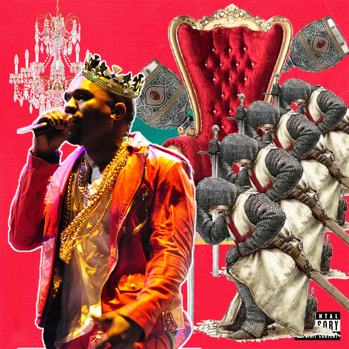 art Cover Art digital digital illustration hip hop Kanye West music rap yeezy