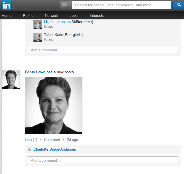Linkedin Project smile the big smile in linkedin photo
