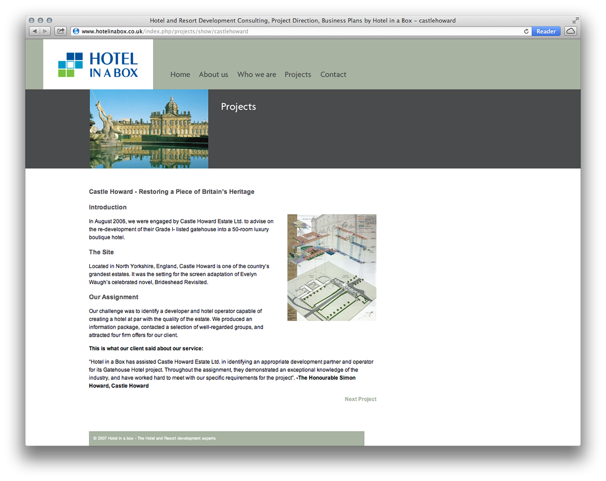 php Web Website hotel