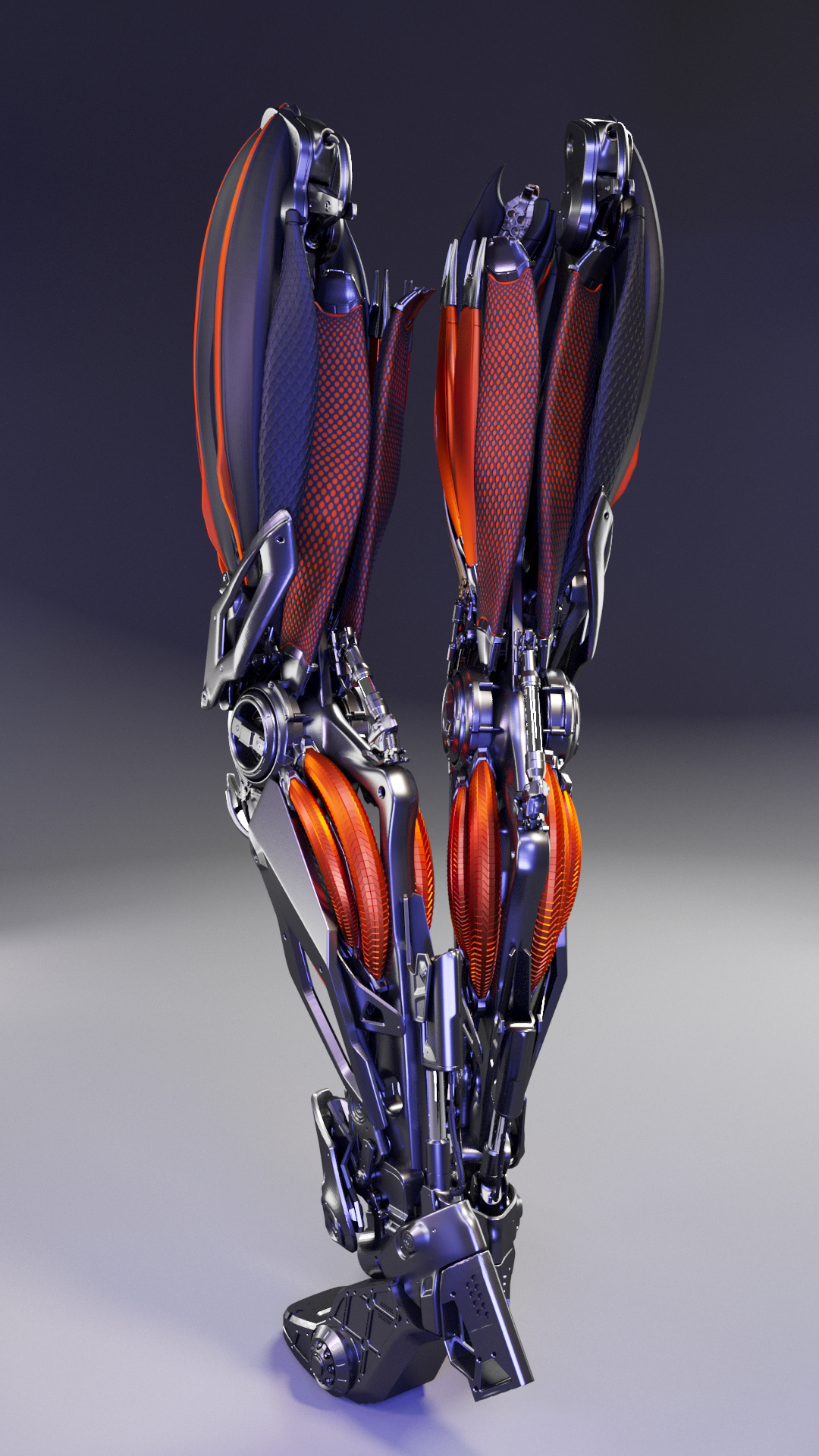 concept art design Character sci-fi future female medic cybernetic Cyborg
