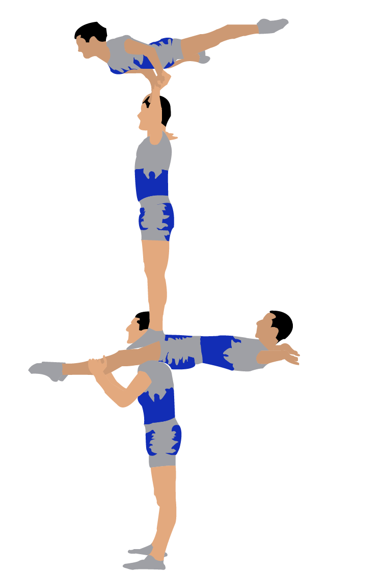adobe illustrator acrobat Acrobatic poster sports