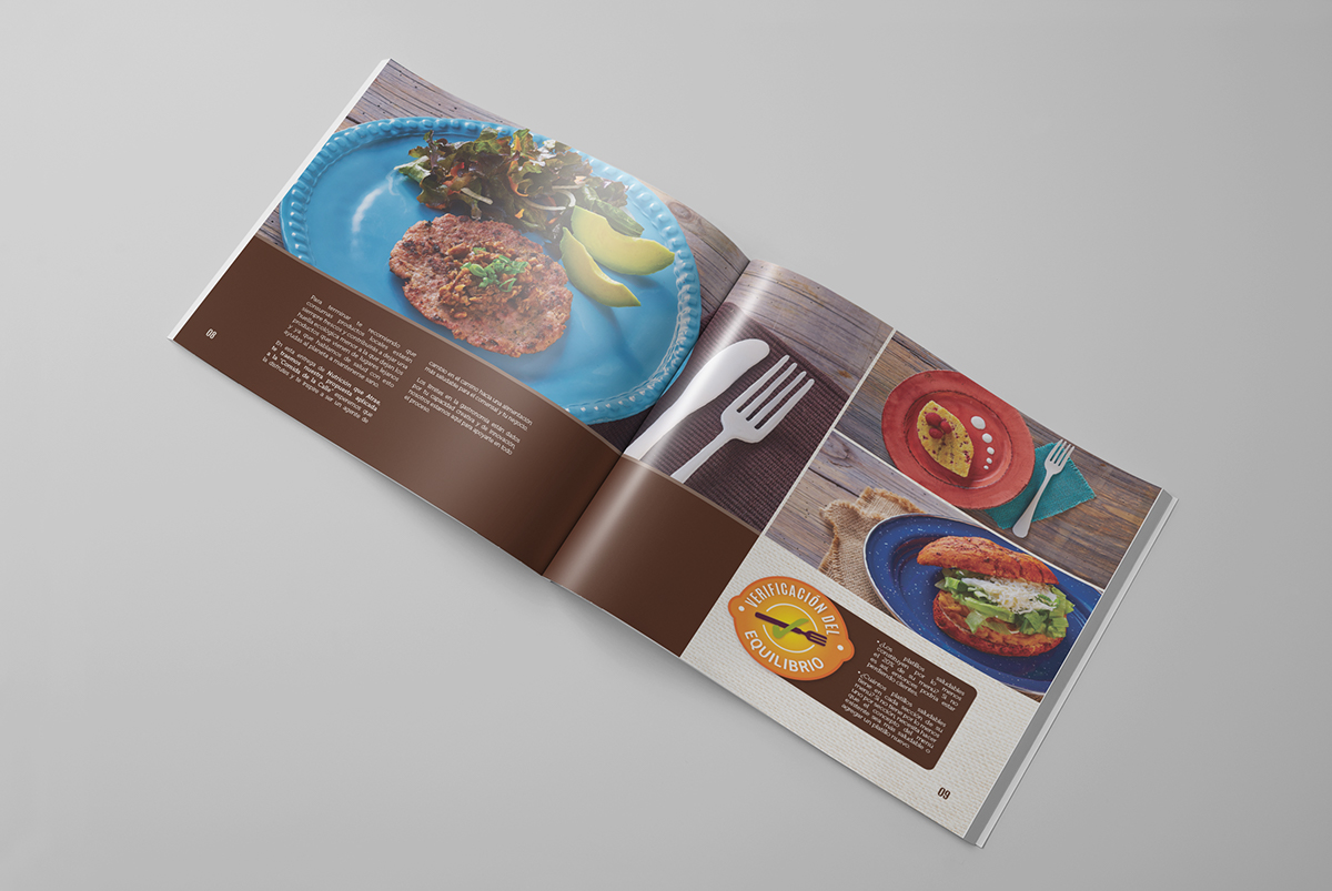 editorial design UFS Unilever Unilever Food Solutions healthy recepies