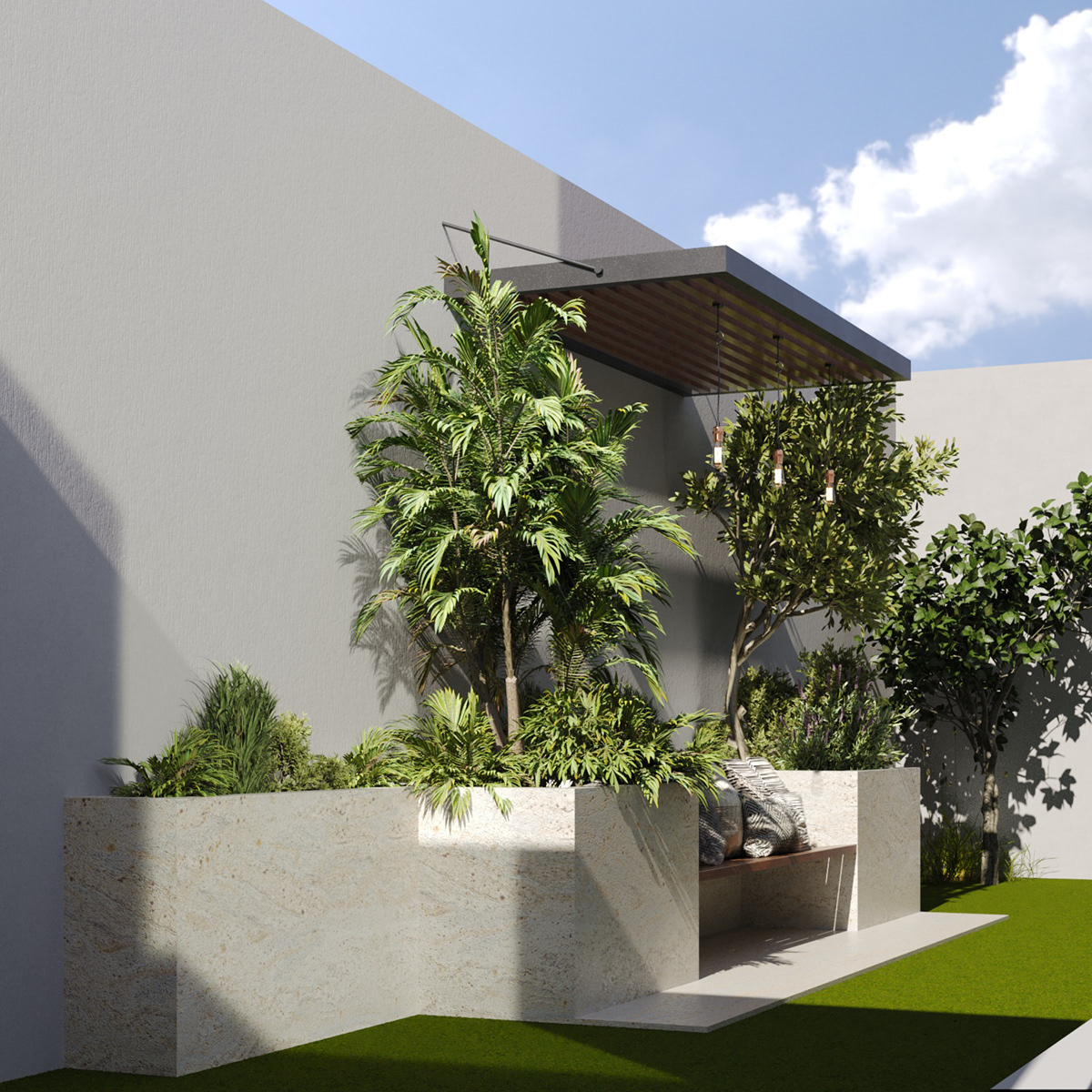 desinger interior design  architecture Render corona 3ds max modern archviz visualization outdoordesign