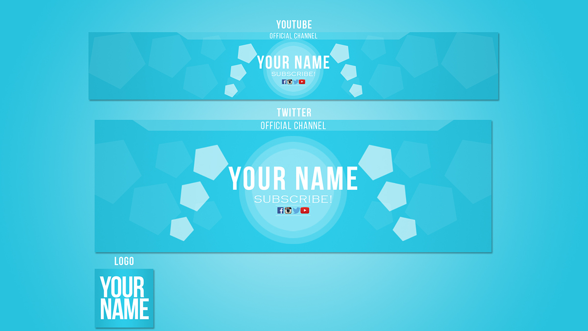 youtube YouTube banner Free Graphics banner design designer Polish designer Modern Design graphics