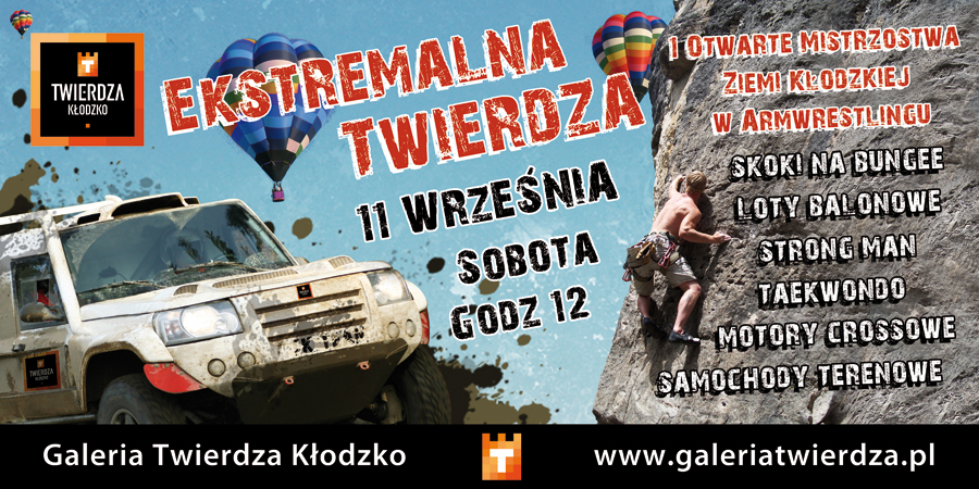 Galeria Twierdza prints Outdoor billboard posterts commercial shopping center mal