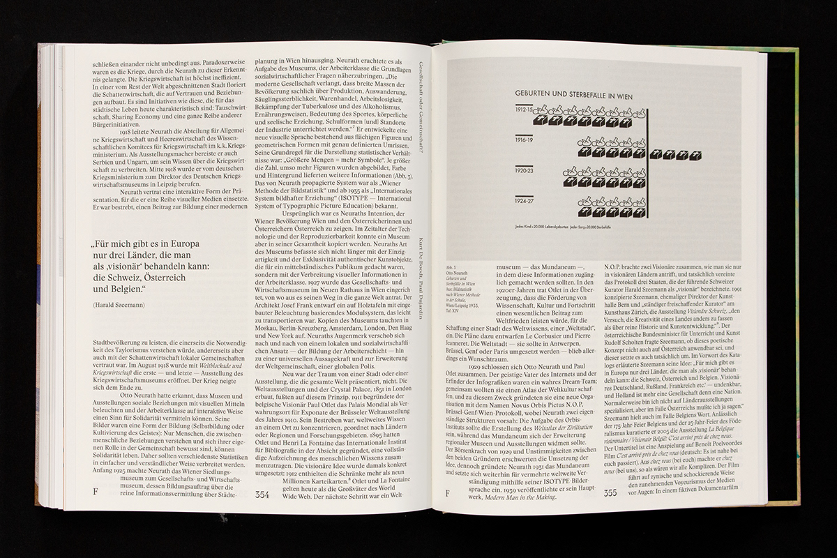 belvedere Buchgestaltung design katalog typografie wien