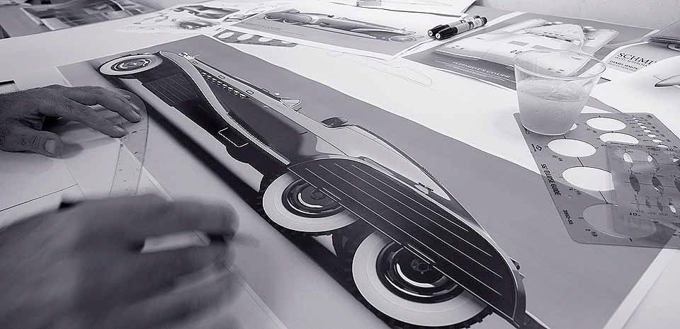 daniel simon car design captain america film design concept design Schmidt Coupe 3dmodeling Alias rendering car automotive  