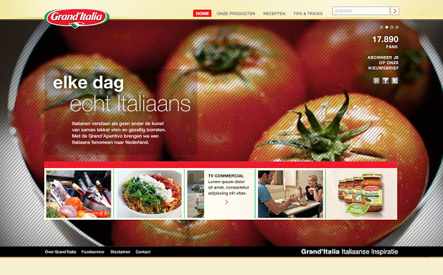 Food  Pasta FMCG Italy campaign
