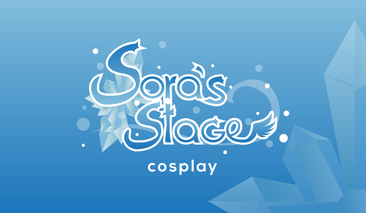 Sora's Stage logo business card Cosplay