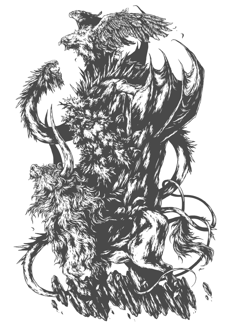Ivan Belikov further up herbariy coat of arms germany iceland united states usa United Kingdom UK graphic eagle lion bull dragon