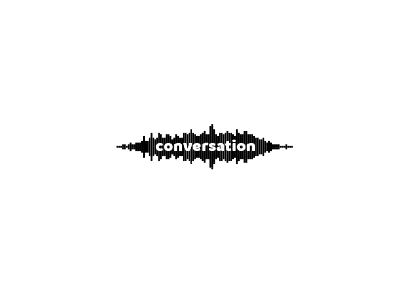 black white conversation generative logo Logo Design logofolio Logotype night psychology security