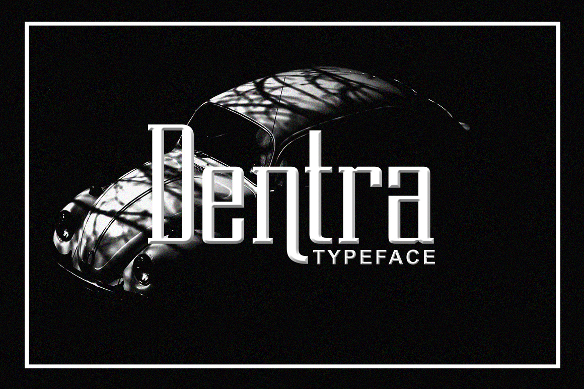 font Typeface vintage vector
