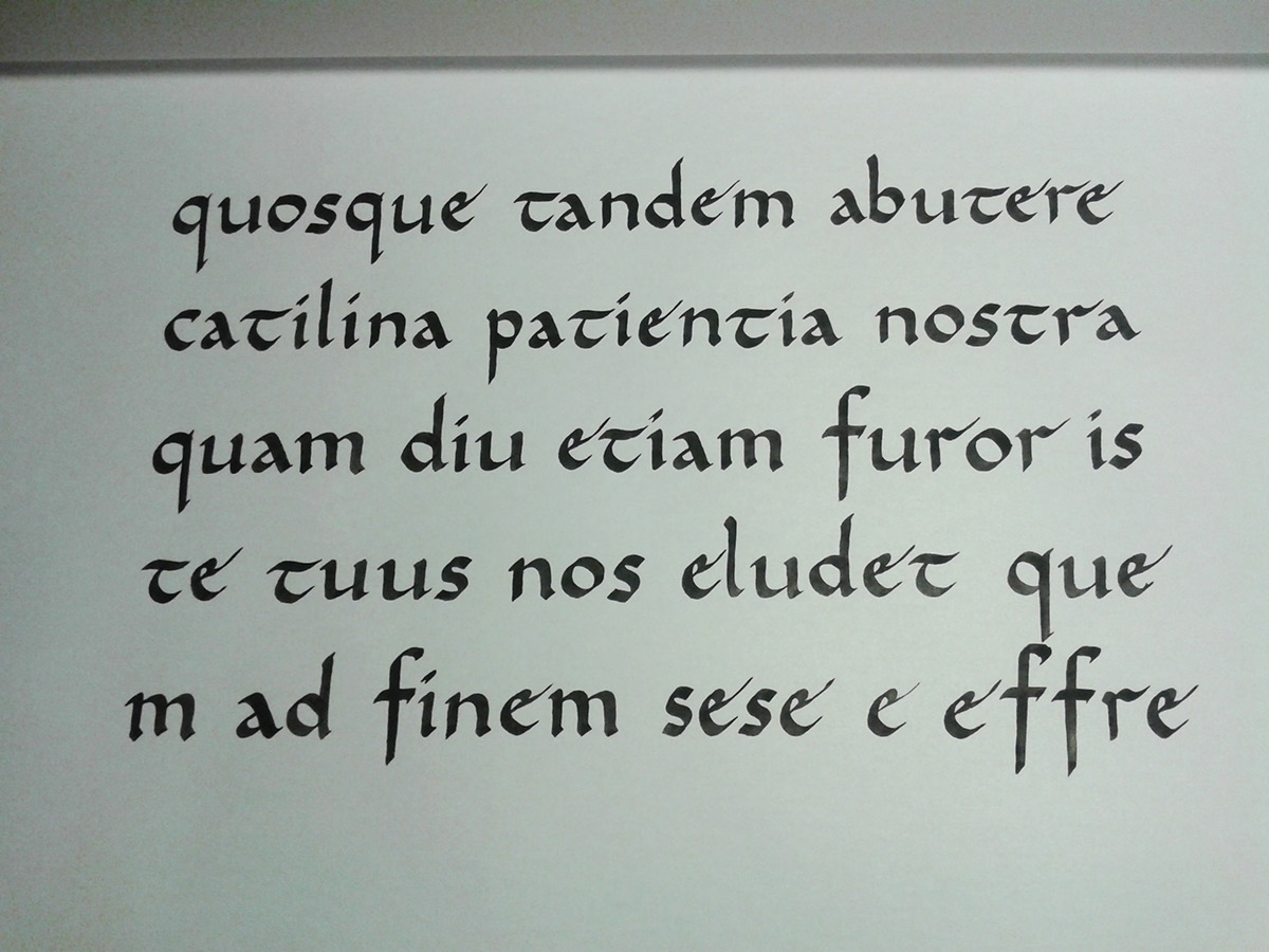 caligrafía carolingias letras carolingias texto letras carolingias