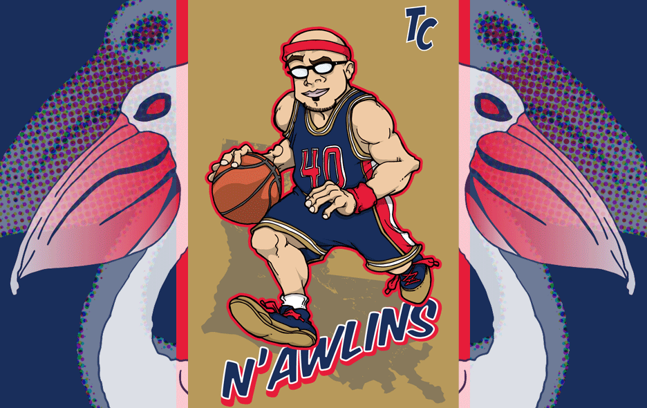 basketball bassett hounds bulldogs cartoon vector Clothing t-shirt mock up poster