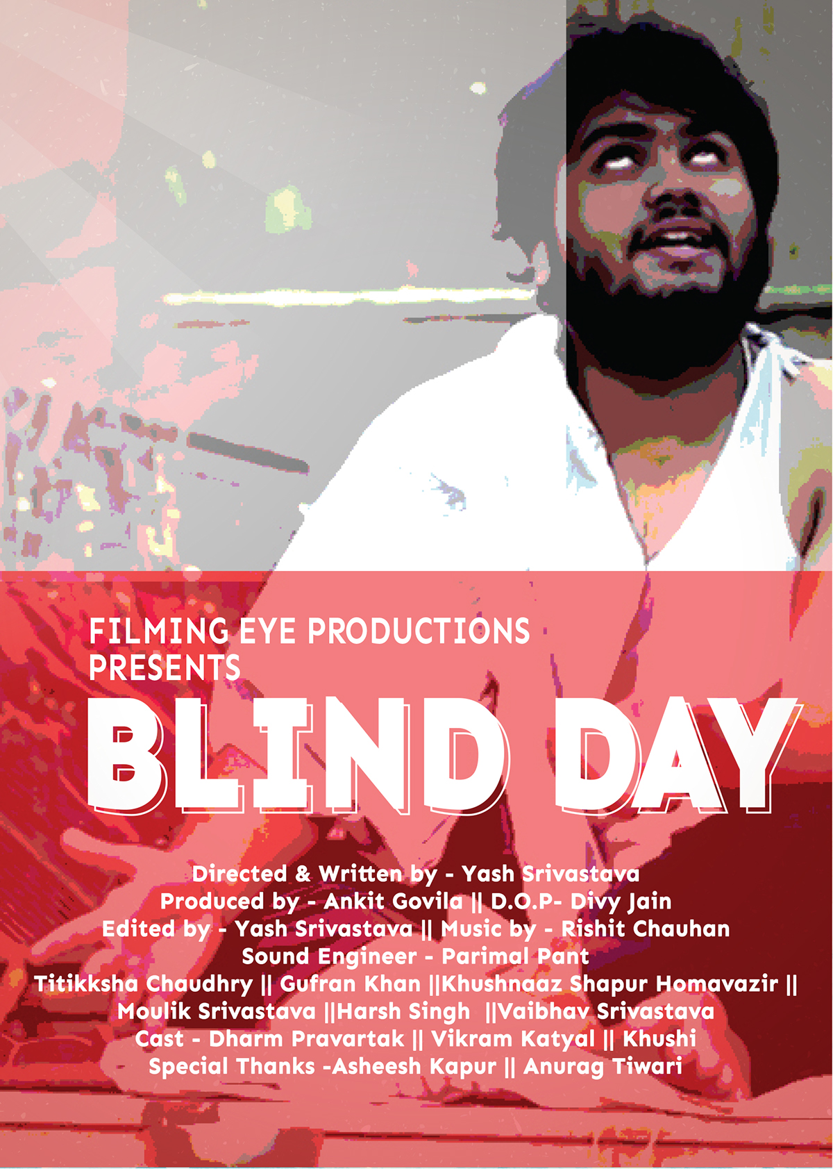 blind Day Yash Srivastava International short film Lucknow Filming Eye Productions award winning