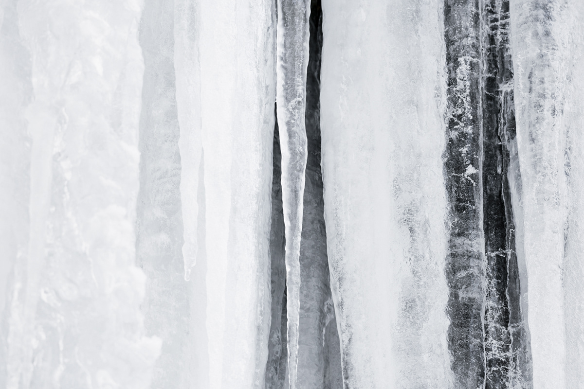 abstract Abstract Art closeup frozen waterfall ice macro numb Patterns structures thatbloom