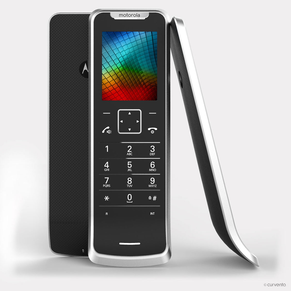 Adobe Portfolio Razr thin phone dect telephone thin impossibly thin