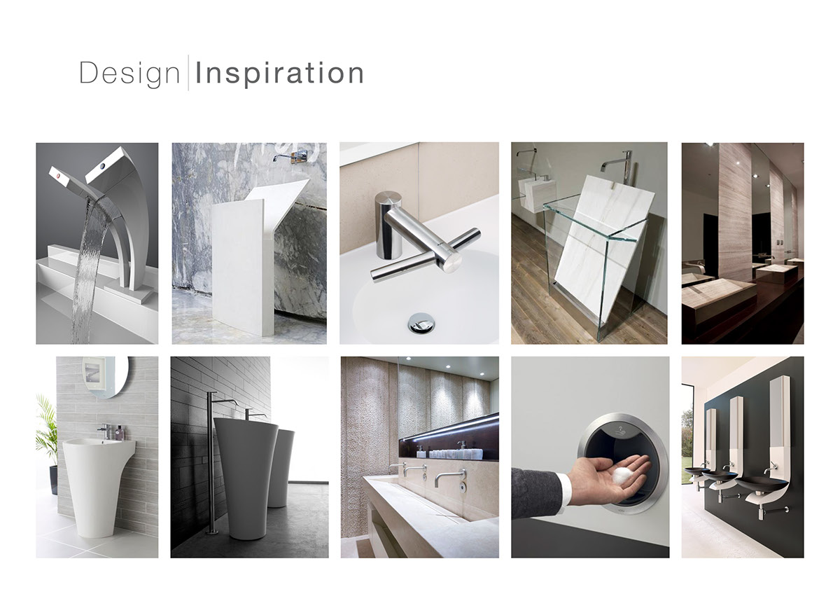 sketching ideation iteration Hand Washing public Restroom design Sink Faucet soap hygiene art clean