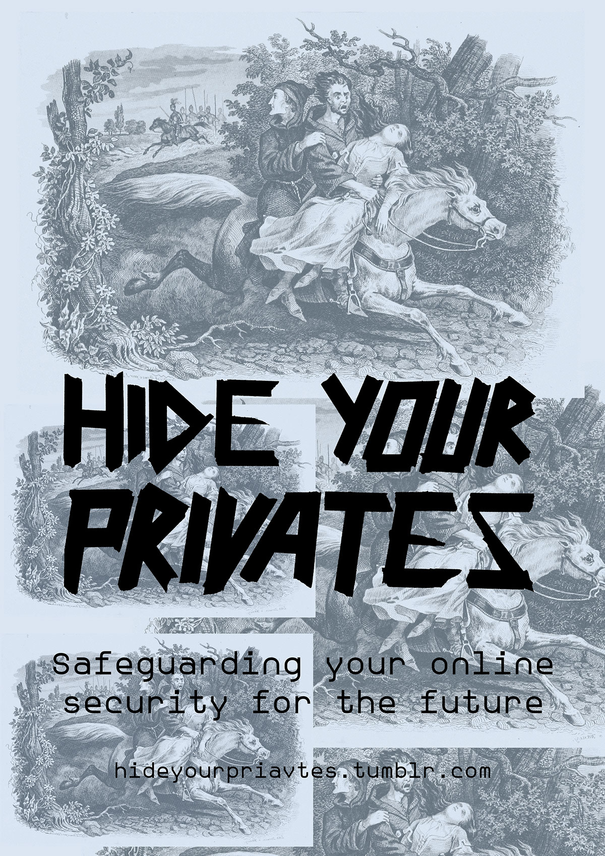 hide your privates protest critical mass Internet privacy nsa