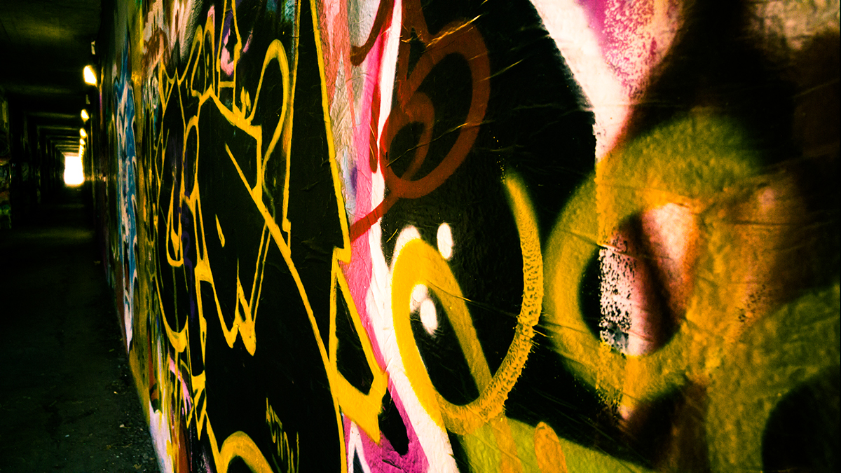 Adobe Portfolio krogstreet atlanta Graffiti tunnel