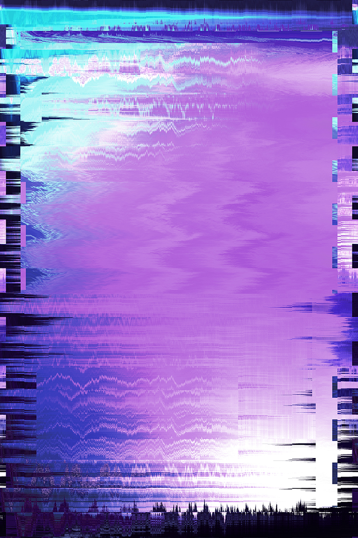 Glitch glitch art Data error distortion analog digital abstract Datamosh