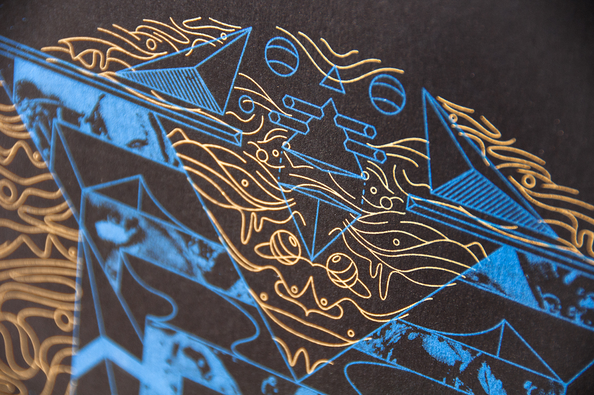 psychedelic mind inner conscious subconscious Screen-print silk-screen Serigraphy line  lines