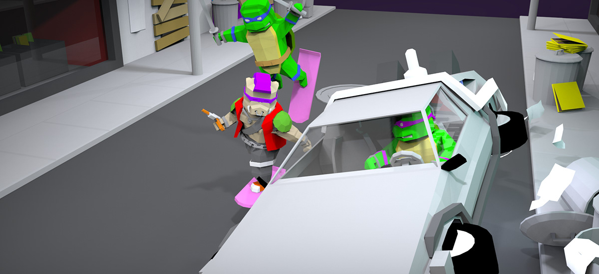 TMNT bttf back to the future Leo don bebop Leonardo Donatello Turtles  DeLorean Nintendo atari hoverboard