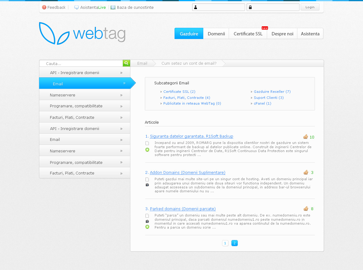 hosting Webdesign
