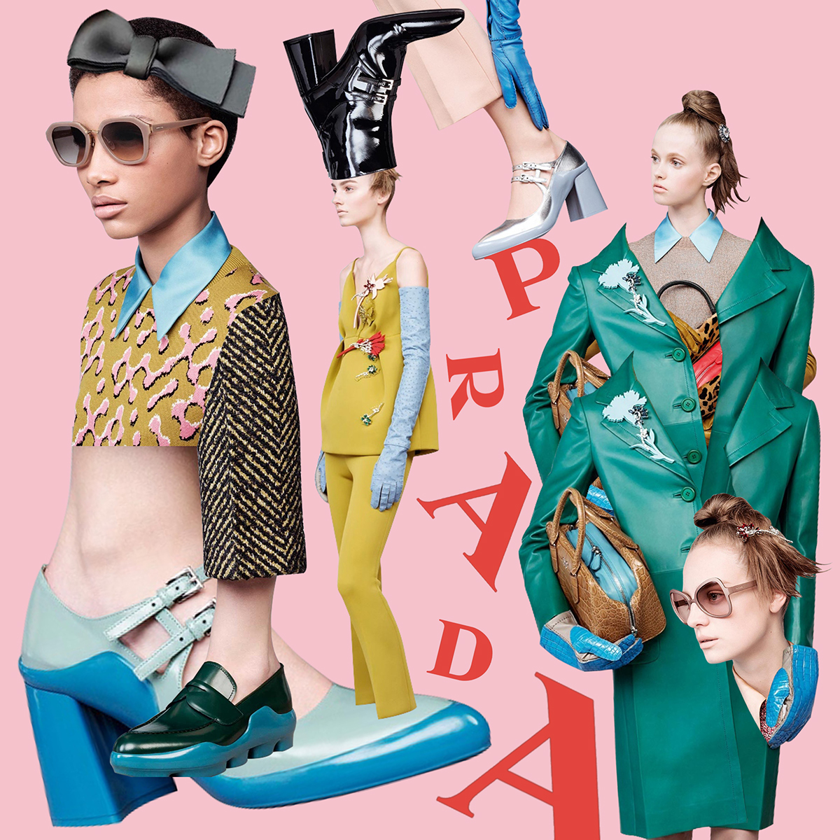 FALL/WINTER 2015 FASHION CAMPAIGN COLLAGES on Behance