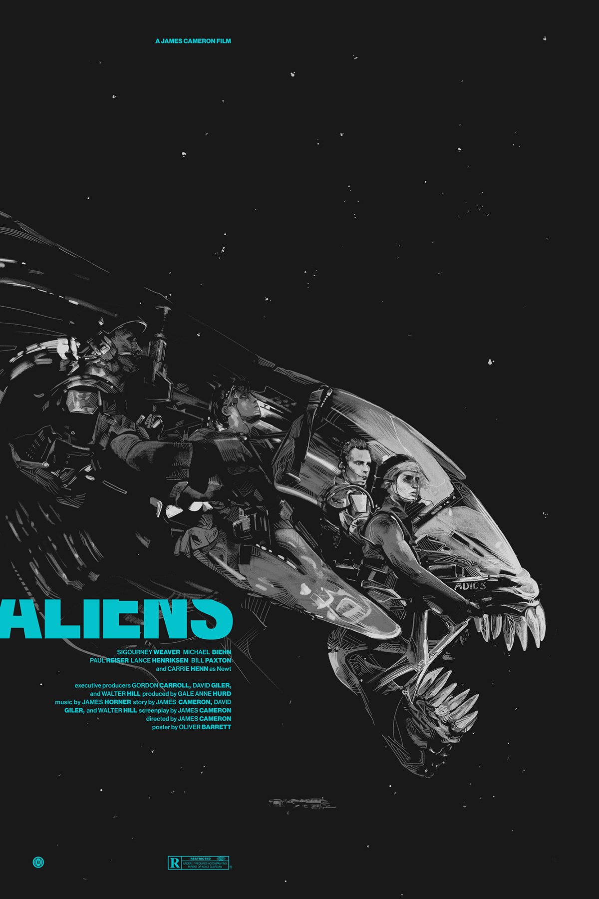 pop-culture sci-fi science fiction alien aliens green blue collage