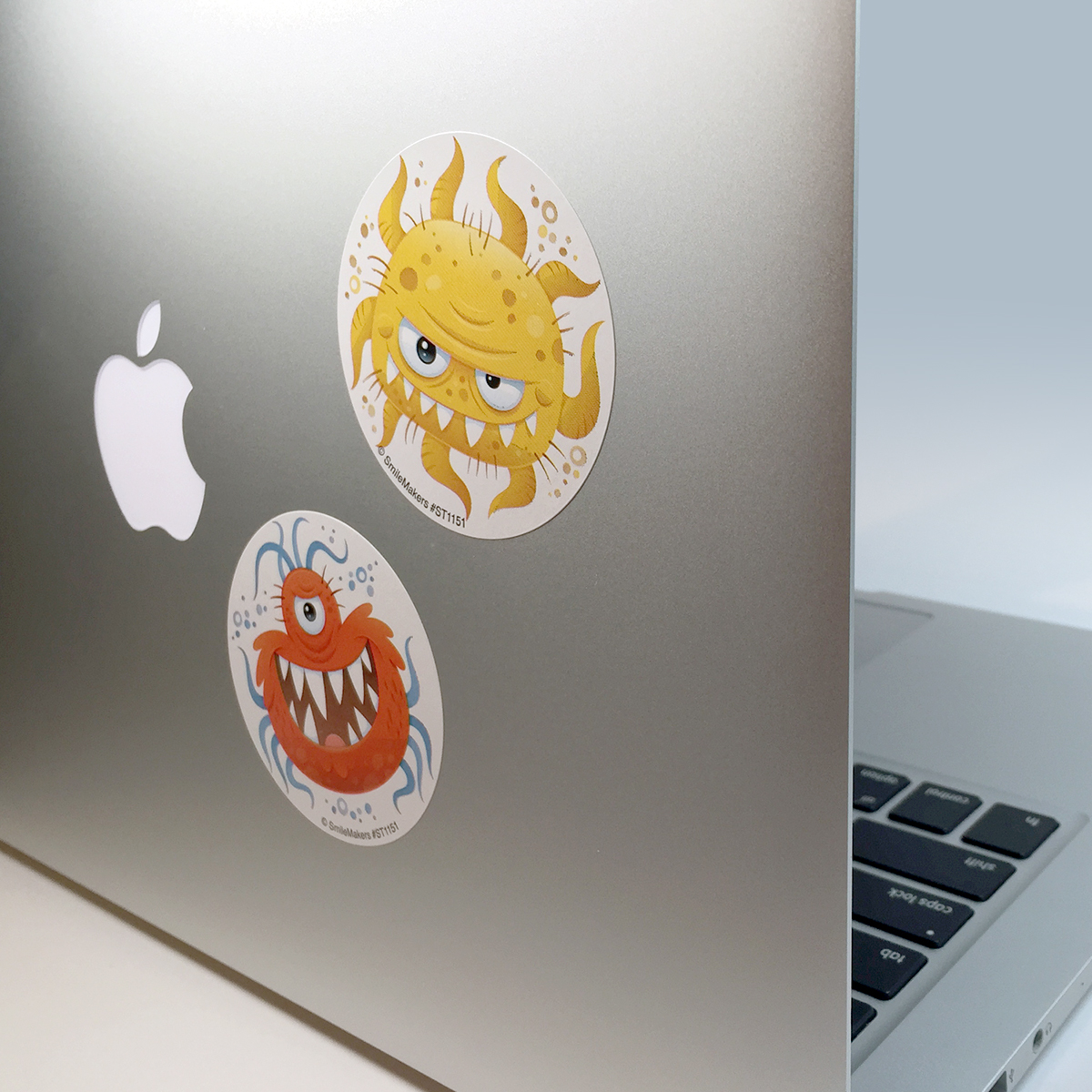 germs monsters stickers creatures licensed
