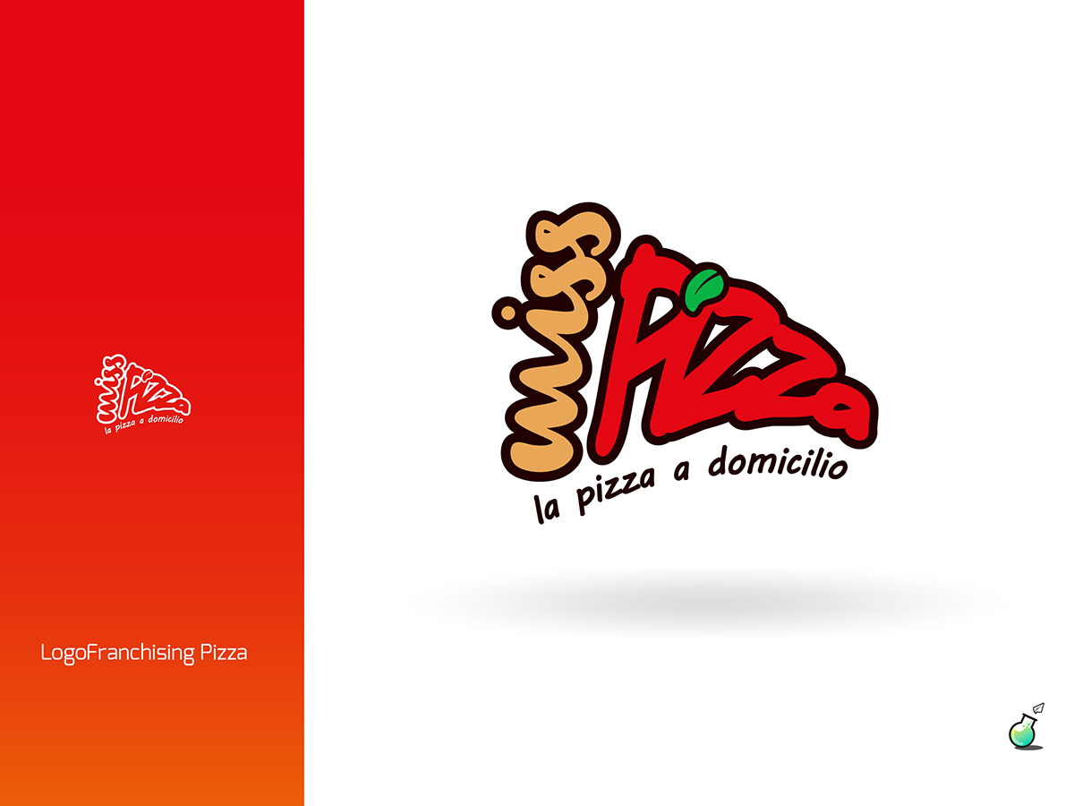 logo Pizza animate logo