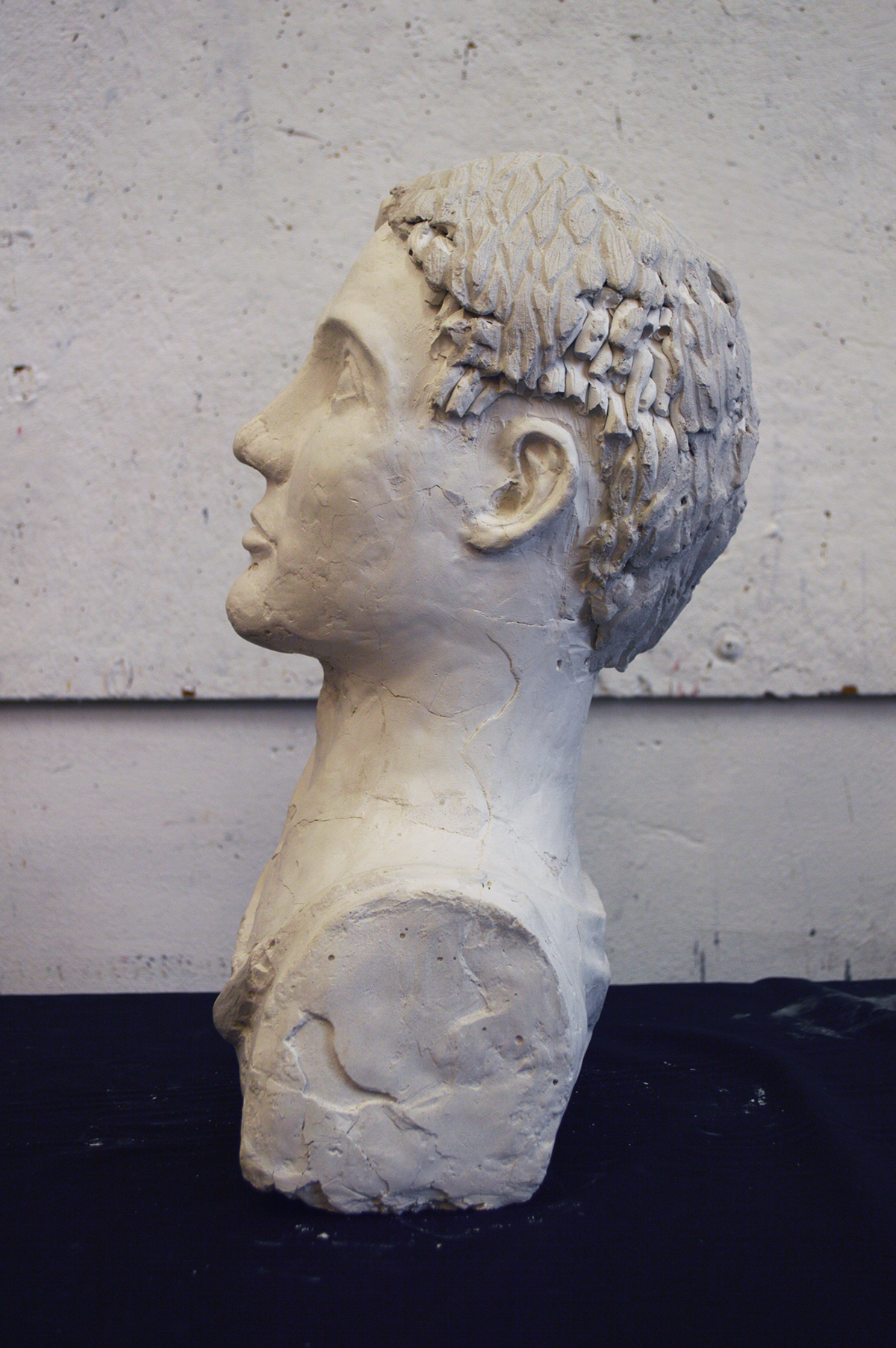 annalisa sheldahl risd ehp Spring 2016 Romulus Remus mythology sculpture plaster silicone Mold Making