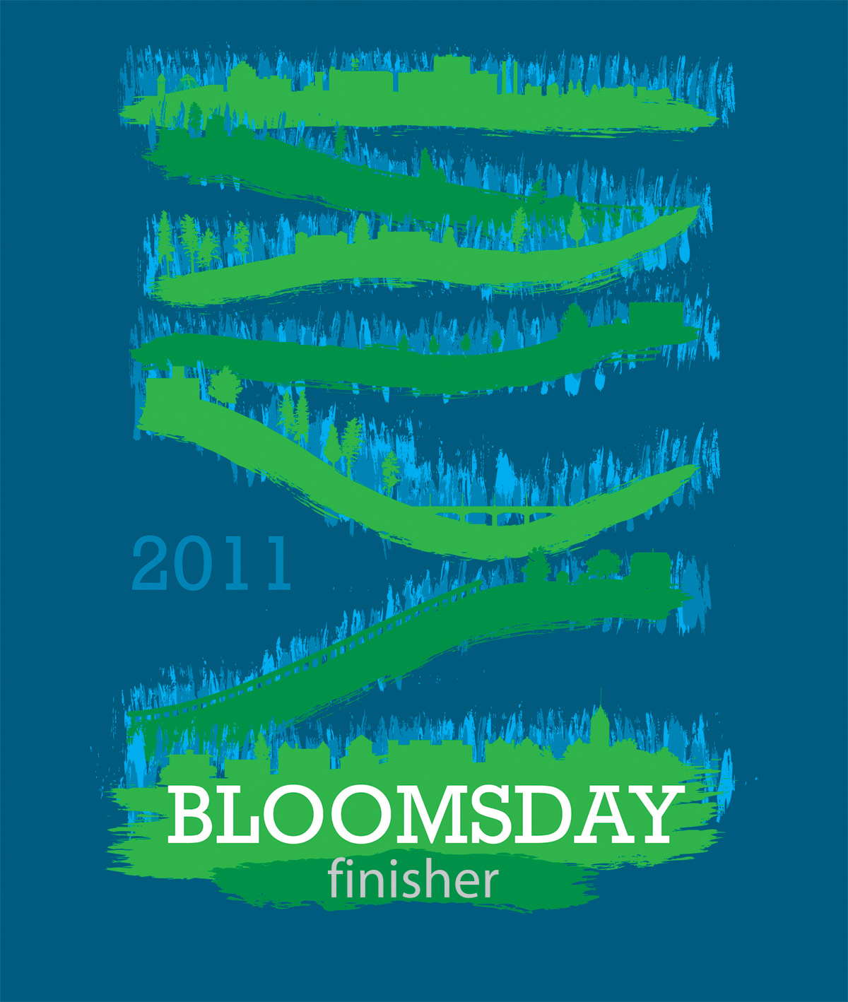 Bloomsday t-shirt graphic Spokane Washington Idaho coeur d' alene fun run race lilac