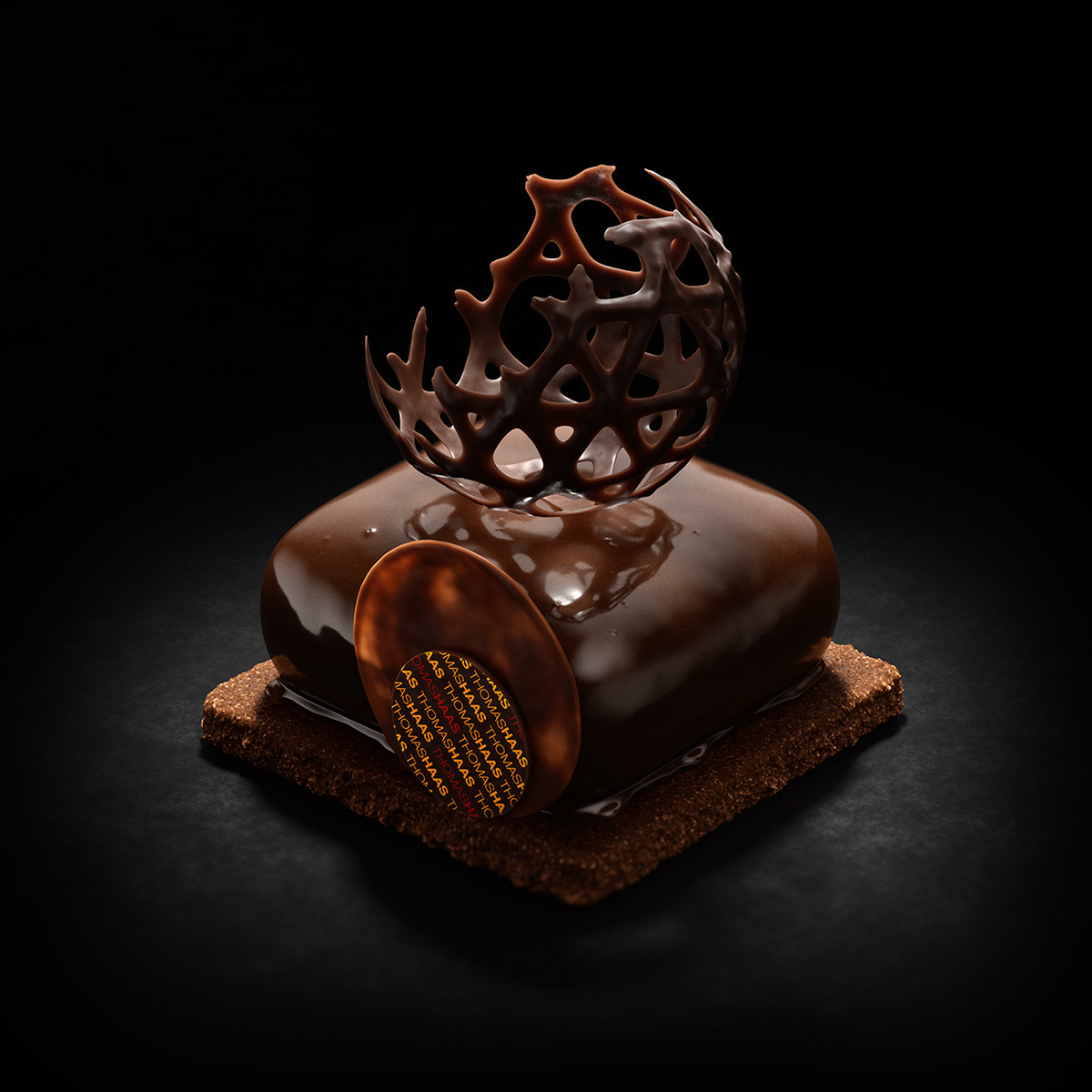 3D 3D Cake  3d food cake caputo chocolate dessert fancy Food  modern