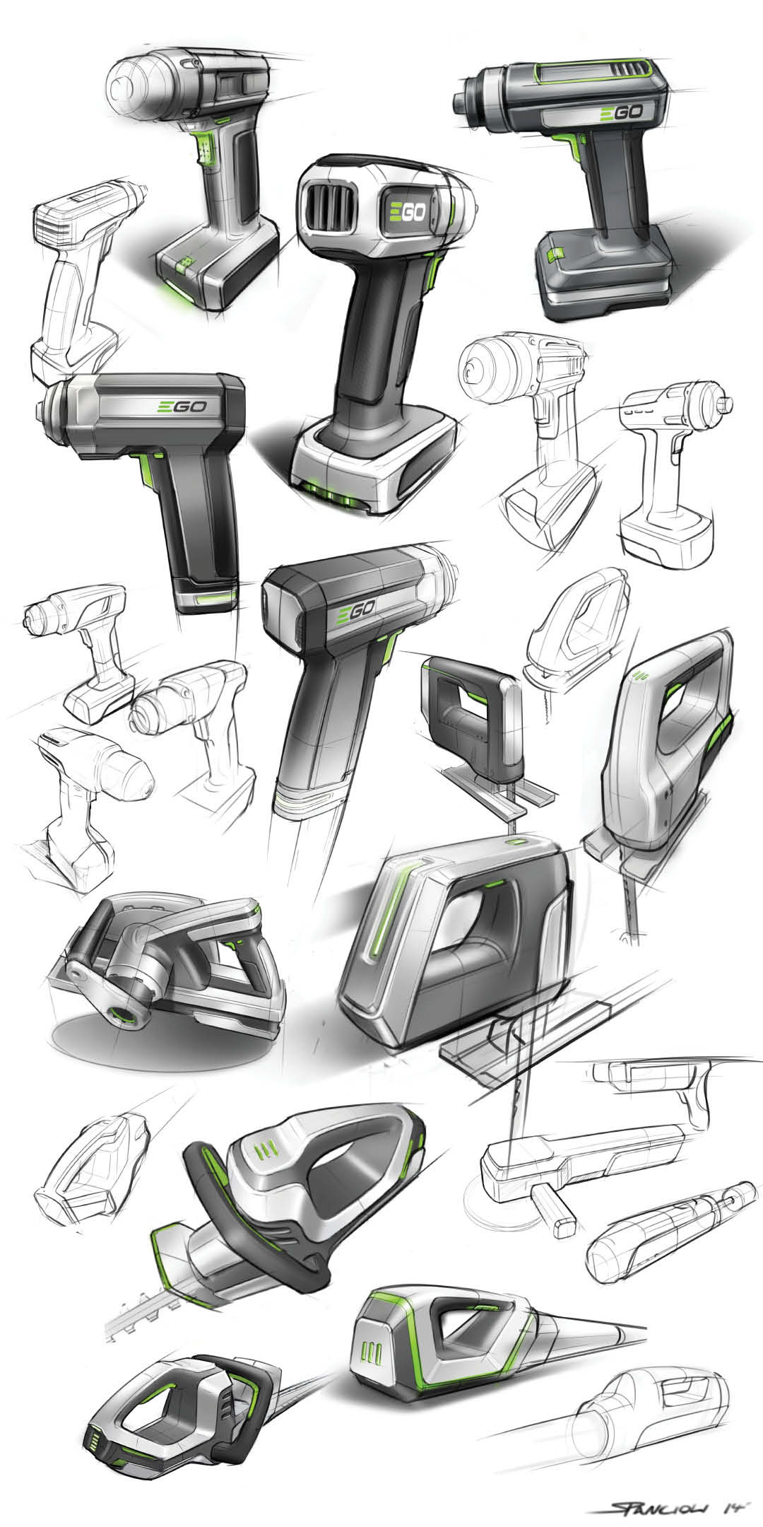 power tools tools drills sketch sketching sketches power tool sketches tool sketches Chervon Sketch Render